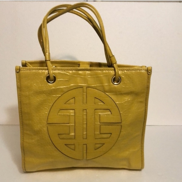 ANTONIO MELANI Handbags - Antonio Melani Croc Embossed Tote Bag